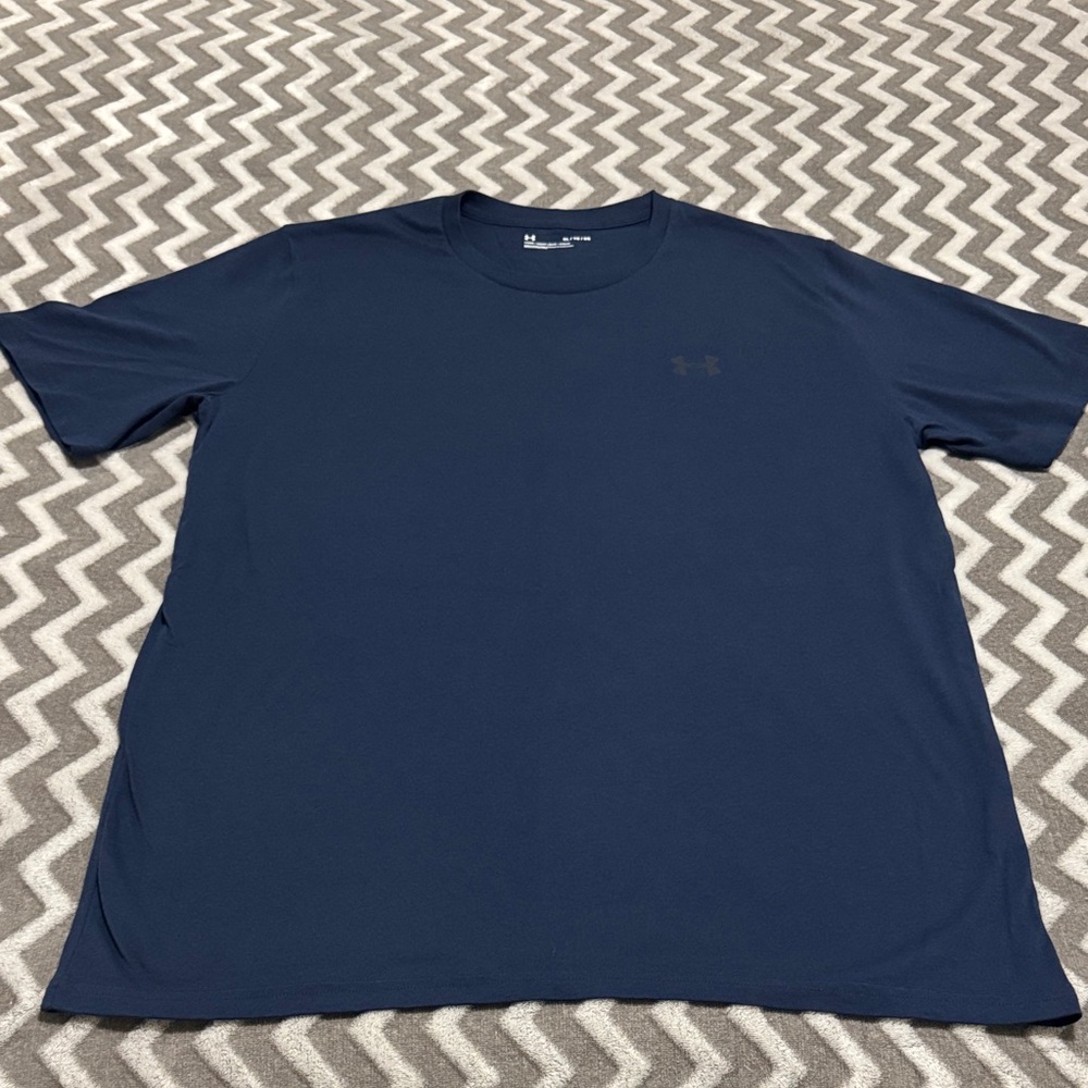Under Armour Men's Navy Short Sleeve Tee